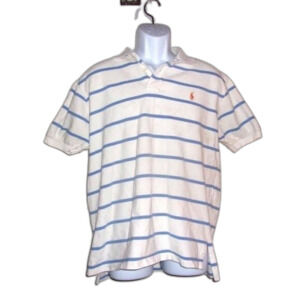 Polo Ralph Lauren Blue Striped Large Polo shirt